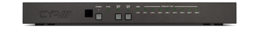 CYP/// HDBaseT Switch med separat ljud.