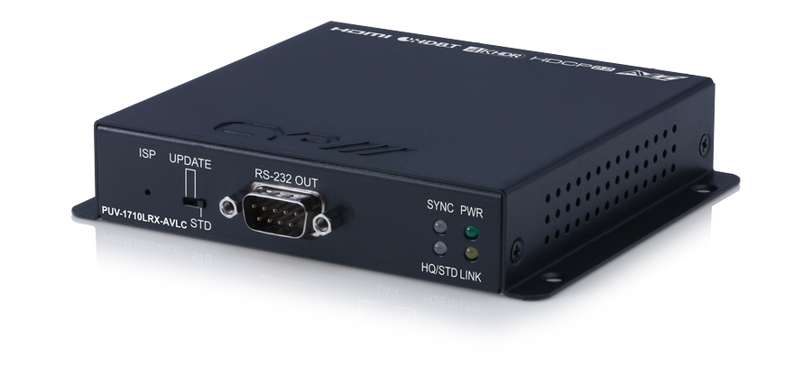 CYP/// HDBaseT Lite mottagare, 4K, HDR, PoH, AVLC