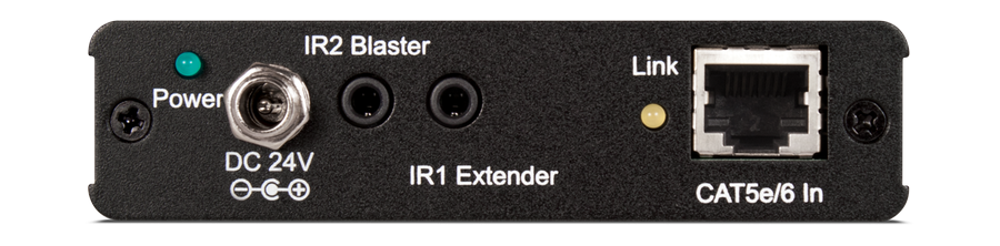 CYP/// HDMI mottagare över singel kabel med 4K, Bi-di PoE, RS232, IR