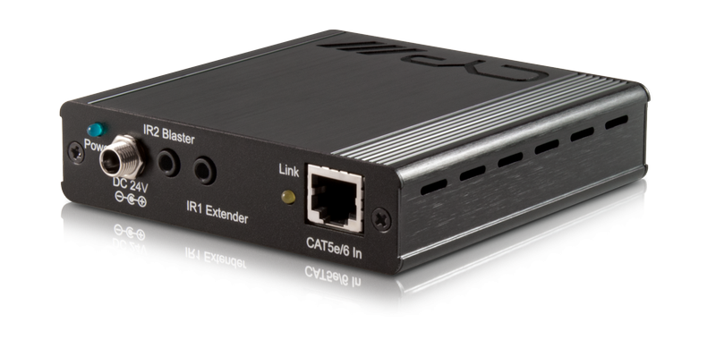 CYP/// HDMI mottagare över singel kabel med 4K, Bi-di PoE, RS232, IR