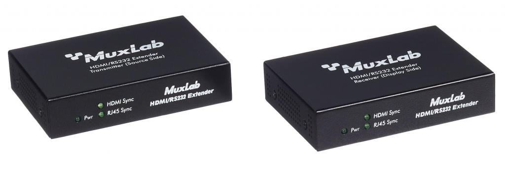 Muxlab HDMI / RS232 mottagare 70m