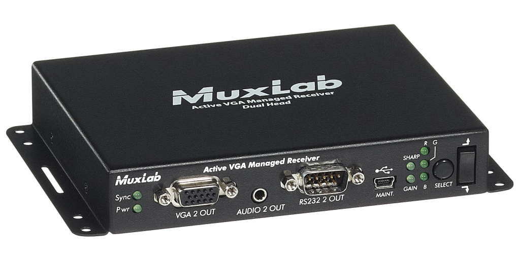 Muxlab Aktiv VGA Reciever Dual-Head