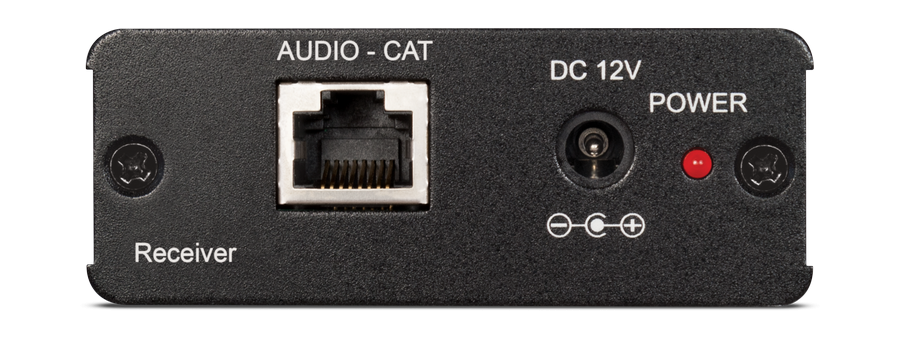 CYP/// Digitalt ljud över 1 CAT kabel, Mottagare (PoC)