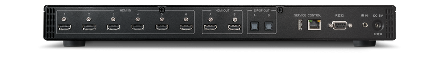 CYP/// HDMI Matris 6x2, 4K, PiP, HDCP 2.2, Audio De-embedding