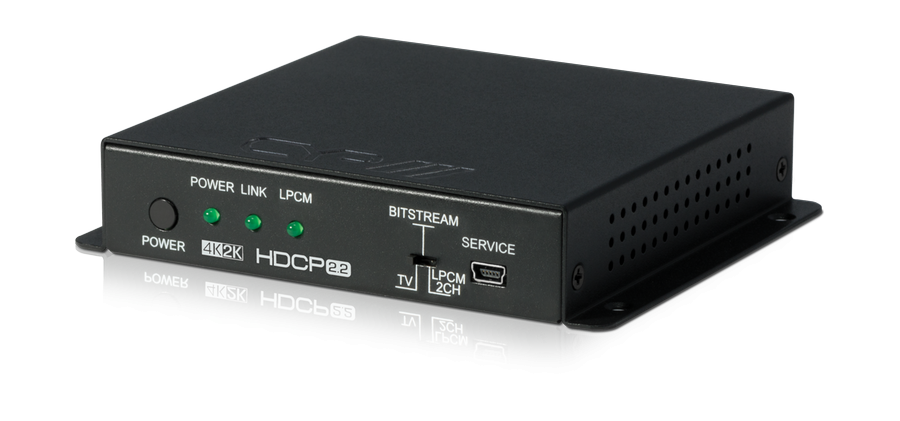 CYP/// HDMI audio de-embedder, 5.1 ljud, 4K, HDCP 2.2, HDMI 2.0