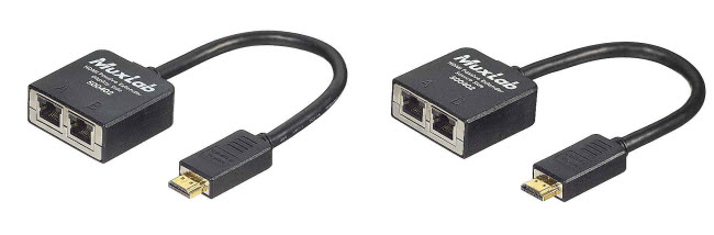 Muxlab Passivt HDMI Extender Kit 2 kablar