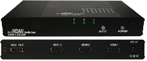 HDMI 1.3 switch / växel 3in 1ut