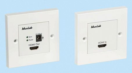 Muxlab HDMI Wall plate extender kit