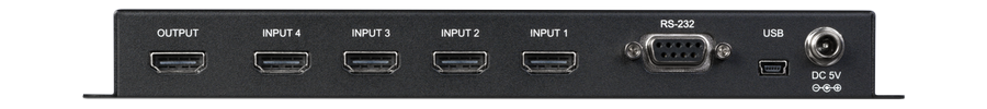 CYP/// HDMI 4:1 Switch, Auto-Switching, 4K, HDCP 2.2