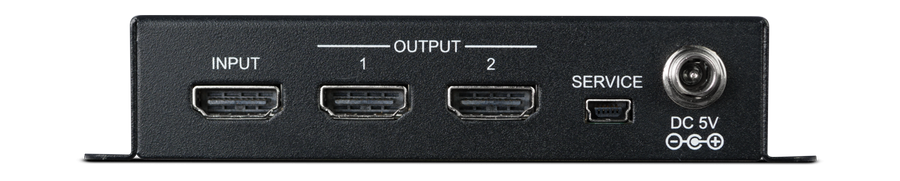 CYP/// HDMI splitter 1:2 med HDMI2.0, HDCP2.2