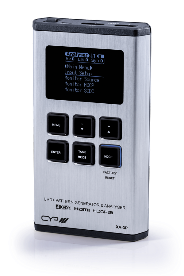 CYP/// Avancerad HDMI analysator, 4K2K, HDCP2.2 och kabeltestare