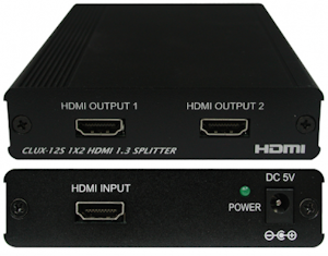 HDMI splitter 1 in 2 ut