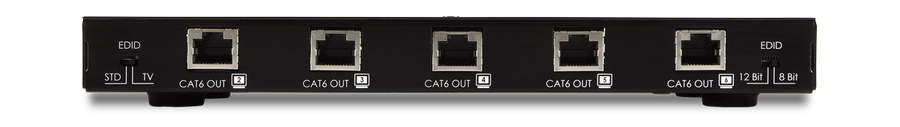 CYP/// 1:8 HDMI splitter över singel Cat6