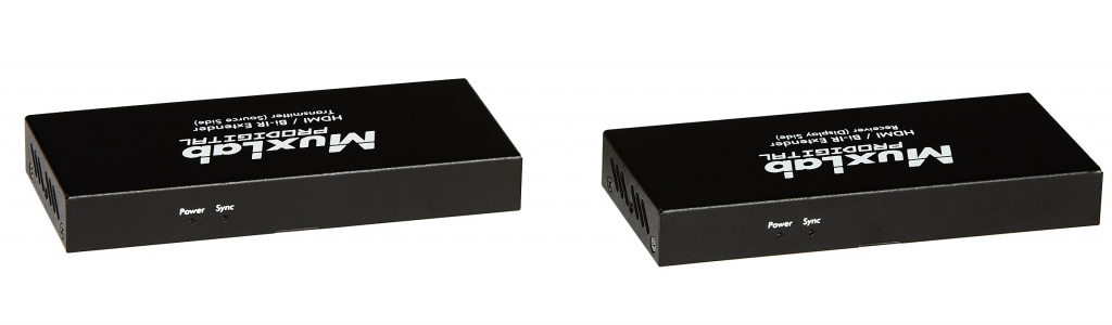 Muxlab HDMI extender kit med Bi-directional IR