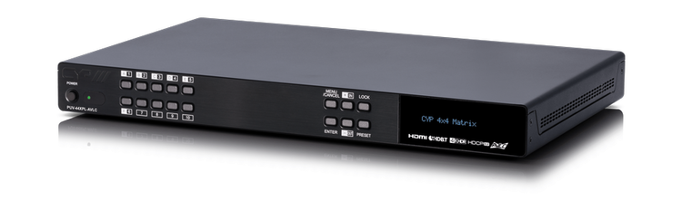 CYP/// HDMI till HDBaseT Matris med 4 mott, HDCP 2.2, 4K HDR