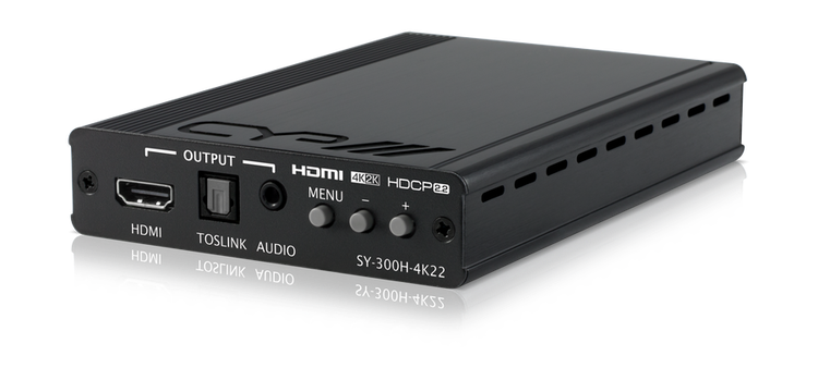 CYP/// HDMI till HDMI scaler med (De)+Embedding av ljud