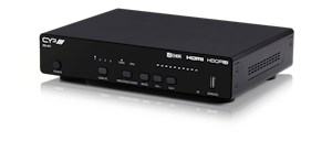 4x1 HDMI switch och förstärkare med AV kontroll system