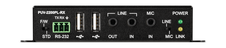 CYP/// HDMI/USB till HDBaseT 2.0 Mottagare, 35m, 4K, HDCP2,2, PoH, USB