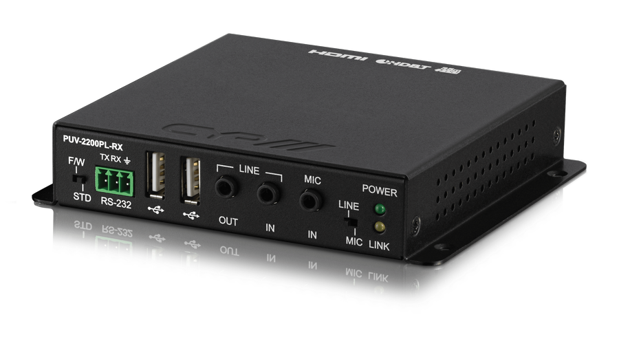 CYP/// HDMI/USB till HDBaseT 2.0 Mottagare, 35m, 4K, HDCP2,2, PoH, USB