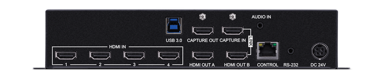 CYP/// HDMI Switch 4:2, med Multi-vy och video inspelning/ streaming