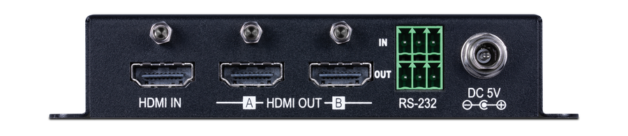 CYP/// HDMI splitter med dubbla scalers, 4K UHD