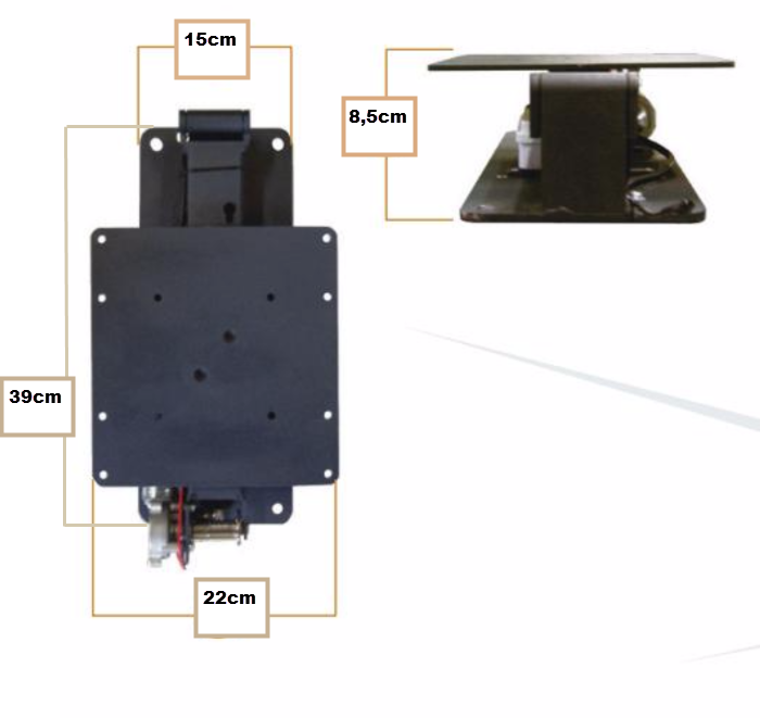 HDconnect Motoriserat takfäste Plasma / LCD 50kg