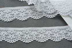 Elastisk spets  2,5 cm/1,5 meter