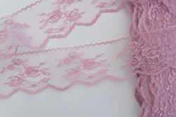 Rosa/gammelrosa spets 7 cm/1,73 meter