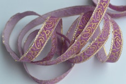 Sammetsband med lurex, 10 mm