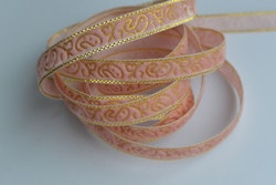 Sammetsband med lurex, 10 mm
