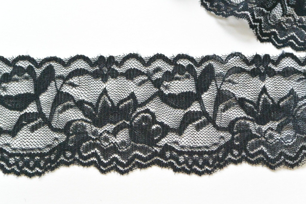 Elastisk spets 5,5 cm
