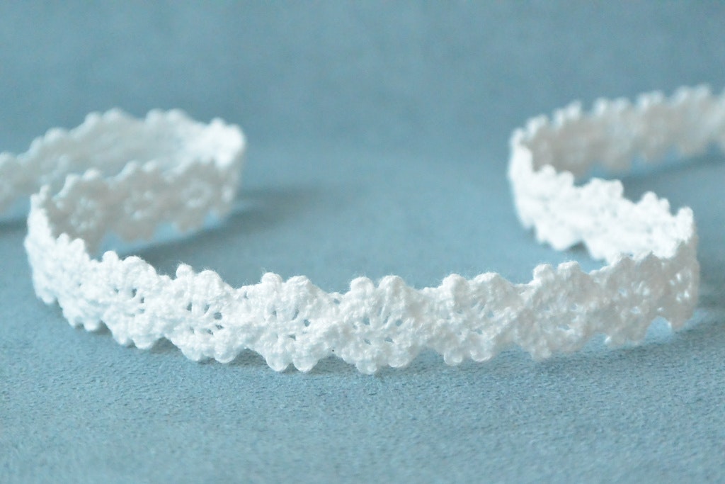 Vit spets 1,5cm