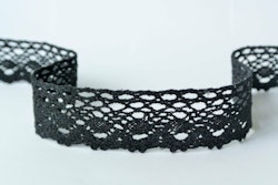 Svart spets 3cm
