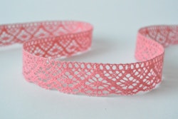 Rosa spets 2cm