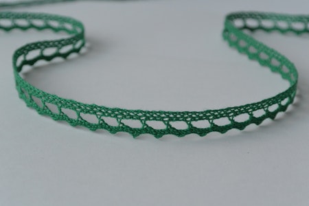 Grön spets 0,9cm