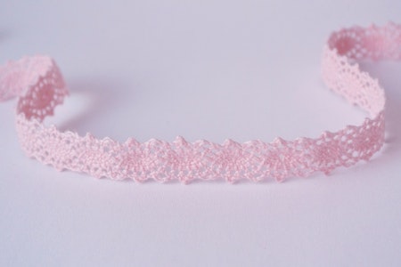 Ljusrosa spets 1,1cm