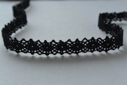 Svart spets 1,1cm