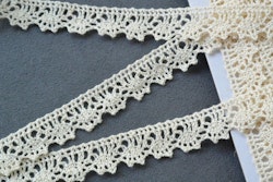 Beige spets 1.5cm