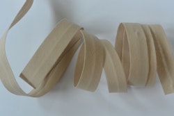 Snedslå, kantband, 20 mm. Beige.