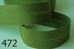 Snedslå, kantband, 30 mm. Militärgrön.