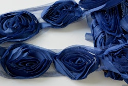 Rosband med glitter, D 6-7cm