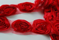 Rosband med glitter, D 6-7cm