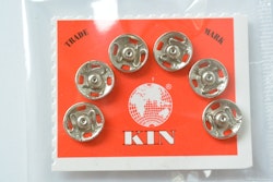 Tryckknappar, 10 mm, 6 st.