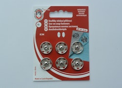 Tryckknappar, 16 mm, 6 st.