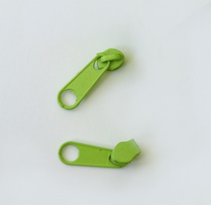 Löpare till 3 mm blixtlås, 234 Lime