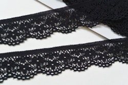 Elastisk spets  2,5 cm