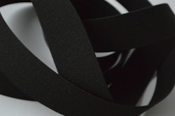 Resår, resårband, svart, 25mm