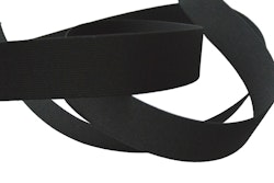 Resår, resårband, svart, 30 mm