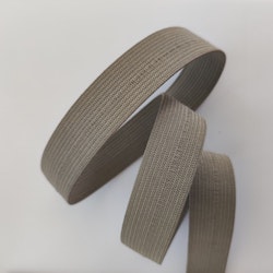 Resår, resårband, gråbeige, 20mm