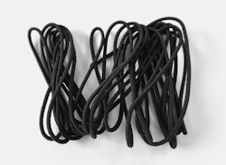 Rundresår, anoraksnodd, svart 2 mm